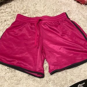 Pink shorts